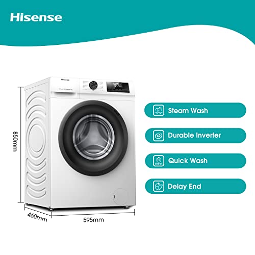 Hisense Freistehend-6 kg-Front Load durable