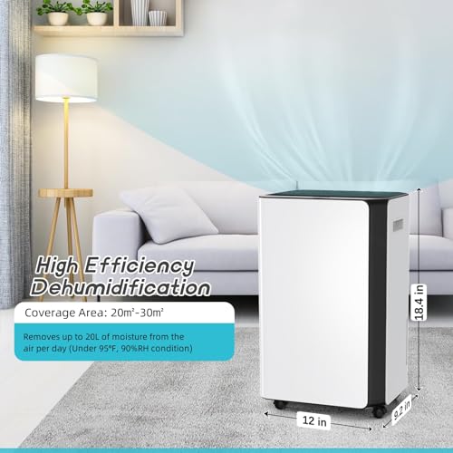 AirOrig Luftentfeuchter 20 L/day Up to 4000 Sq Ft