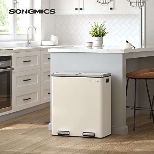 SONGMICS Doppel Rubbish Bin Recycling Bin