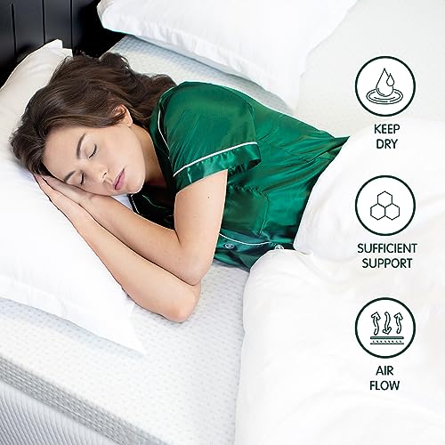CHUN YI 3 inch Thick Einzel Memory Foam Mattress Topper