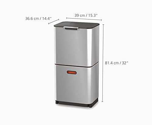 Joseph Joseph Totem Max 60 litres Waste Separation and Recycling kitchen Bin