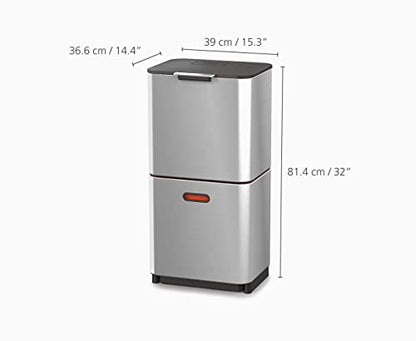 Joseph Joseph Totem Max 60 litres Waste Separation and Recycling kitchen Bin