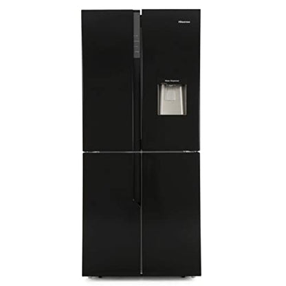 Hisense 431 litres American Kühl-Gefrierkombination – Black