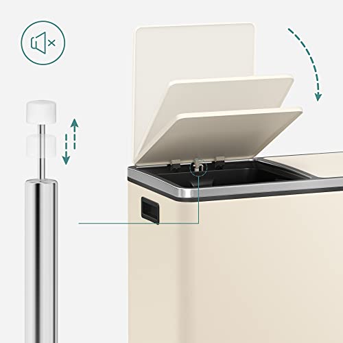 SONGMICS Doppel Rubbish Bin Recycling Bin
