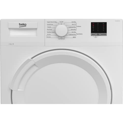 Beko DTLCE80051W Wäschetrockner 8 kg capacity Kondenstrockner