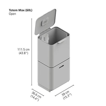 Joseph Joseph Totem Max 60 litres Waste Separation and Recycling kitchen Bin
