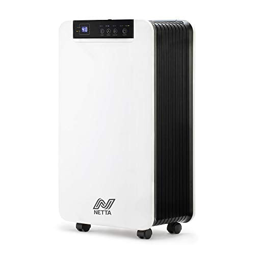 NETTA 12 L/day Energiesparender Luftentfeuchter – digital Control Panel