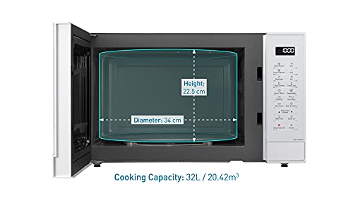 Panasonic NN-ST45KWBPQ Mikrowelle, 32 litres, 1000W