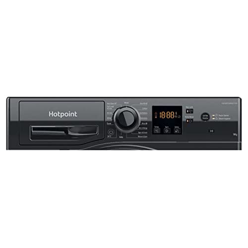 Hotpoint NSWF945CBS Black 9 kg 1400 U/min Waschmachine