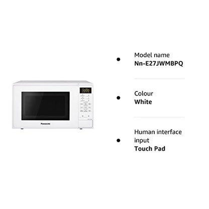 Panasonic 20 L 800W Touch Control Mikrowelle
