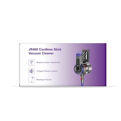 BuTure cableloser vacuum cleaner, 38 Kpa Powerful Stabvacuum cleaner