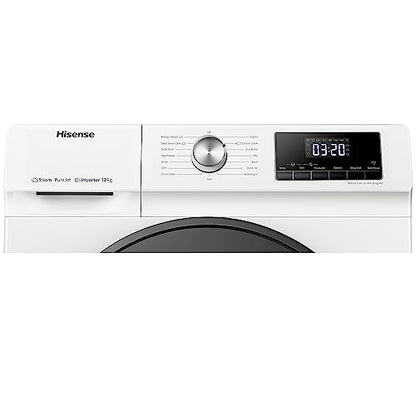 Hisense Freistehend 12 kg Frontlader-Waschmachine
