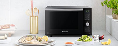 Panasonic NN-DF386BBPQ 3-in-1 Combination Mikrowelle, 1000 W, 23 litres, Black