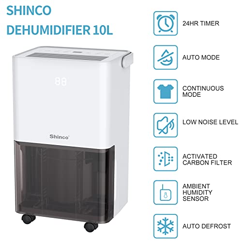 Shinco 10L/day Energie Efficient electric