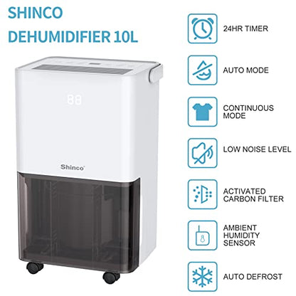 Shinco 10L/day Energie Efficient electric