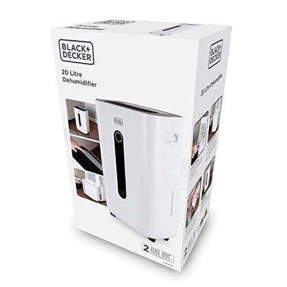 extra large Hochleistung 20 litres Luftentfeuchter Black