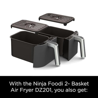 Ninja DZ201 Foodi 6-in-1 2-Korb air fryer