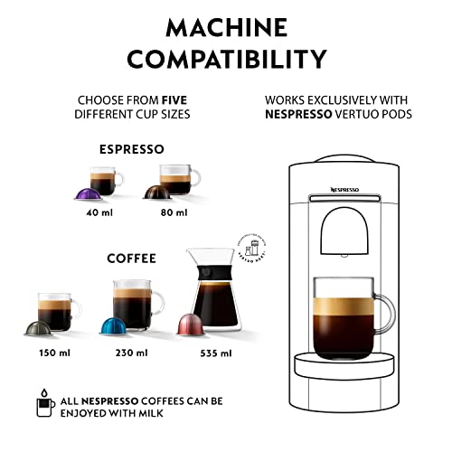 Nespresso Vertuo Plus automatic Kapsel-coffee machine
