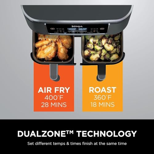 Ninja DZ201 Foodi 6-in-1 2-Korb air fryer