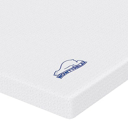 wowttrelax Doppel-Layer 2 Inch Memory Foam Mattress Topper