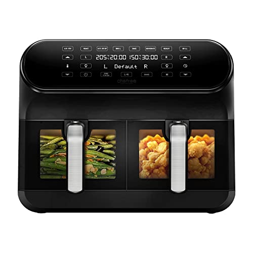 CHEFREE Doppel-air fryer, 8 L family Sized