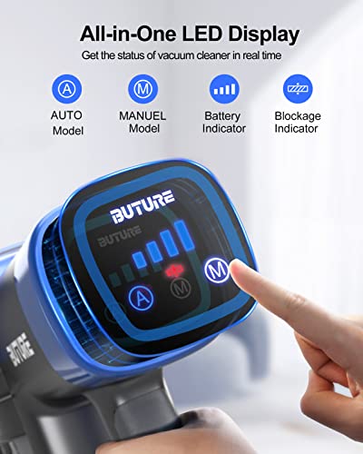 BuTure cableloser vacuum cleaner