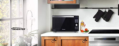 Panasonic NN-DF386BBPQ 3-in-1 Combination Mikrowelle, 1000 W, 23 litres, Black