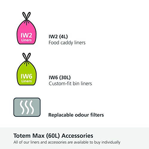 Joseph Joseph Totem Max 60 litres Waste Separation and Recycling kitchen Bin