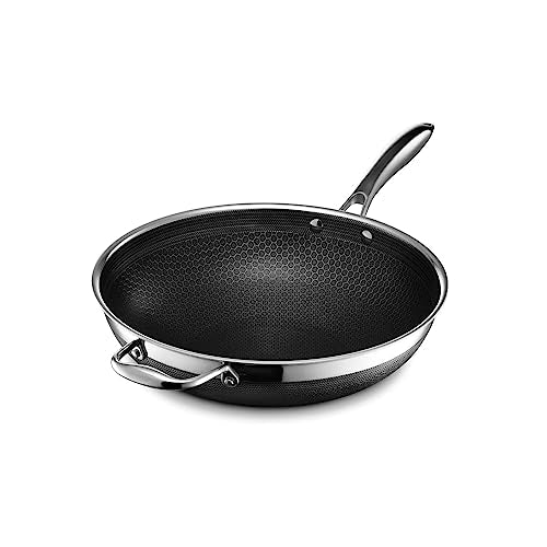 HexClad Hybrid Antihaft Wok