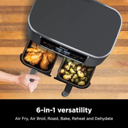 Ninja DZ201 Foodi 6-in-1 2-Korb air fryer