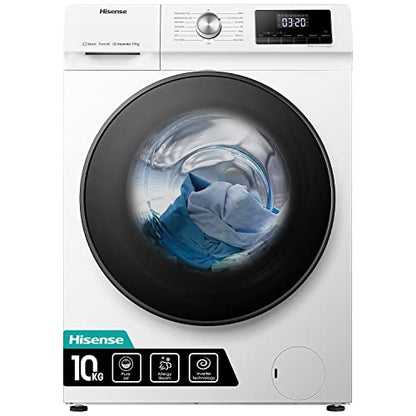 Hisense Freistehend 10 kg Frontlader-Waschmachine