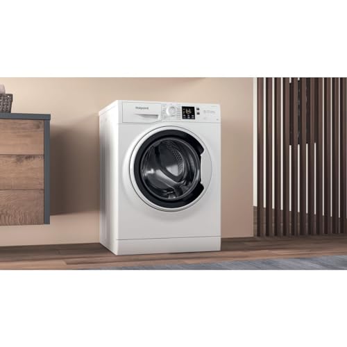 Hotpoint NSWA845CWWUKN 8 kg Waschmachine 1400 U/min Energieeffizienzklasse B White 1400 U/min