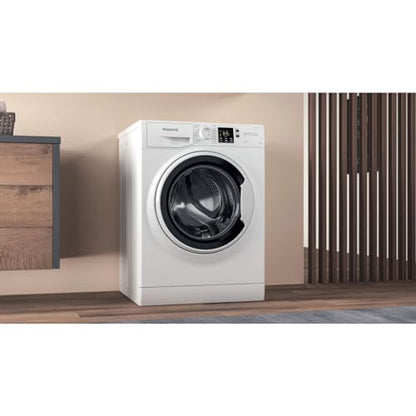 Hotpoint NSWA845CWWUKN 8 kg Waschmachine 1400 U/min Energieeffizienzklasse B White 1400 U/min