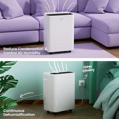 COMFEE' Luftentfeuchter 12 L,Luftentfeuchter for at home,electric Luftentfeuchter