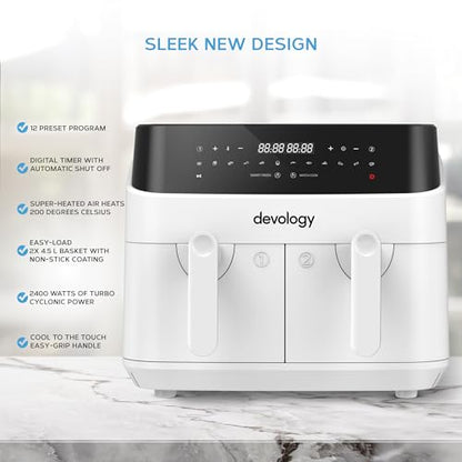 Devology Doppel air fryer