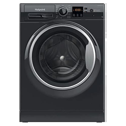 Hotpoint NSWF945CBS Black 9 kg 1400 U/min Waschmachine