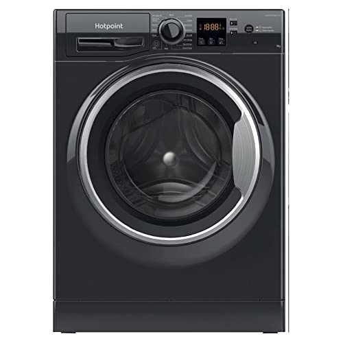 Hotpoint NSWF945CBS Black 9 kg 1400 U/min Waschmachine