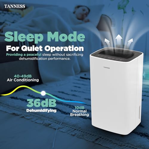 TANNESS 12 L Luftentfeuchter, Luftentfeuchter for at home