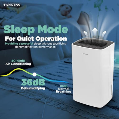 TANNESS 12 L Luftentfeuchter, Luftentfeuchter for at home