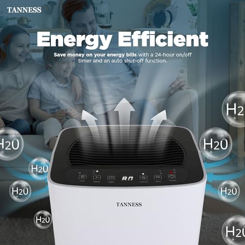 TANNESS 12 L Luftentfeuchter, Luftentfeuchter for at home