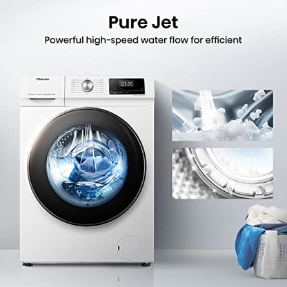 Hisense Freistehend 10 kg Frontlader-Waschmachine