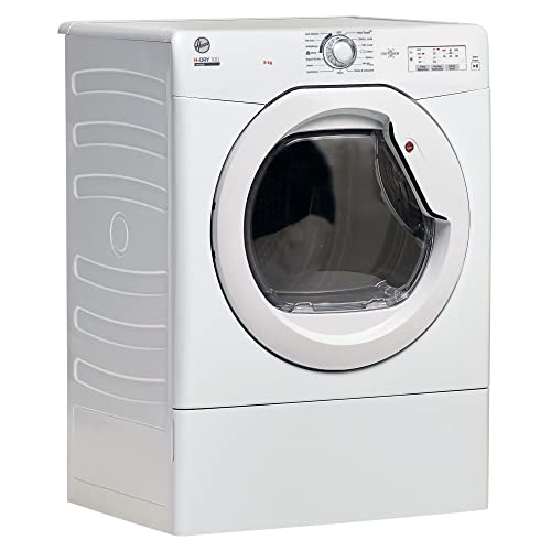 Hoover HLEV8LG 8 kg Vented Wäschetrockner, White, LED display