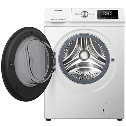 Hisense Freistehend 10 kg Frontlader-Waschmachine