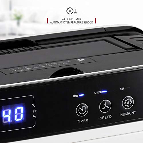 NETTA 12 L/day Energiesparender Luftentfeuchter – digital Control Panel