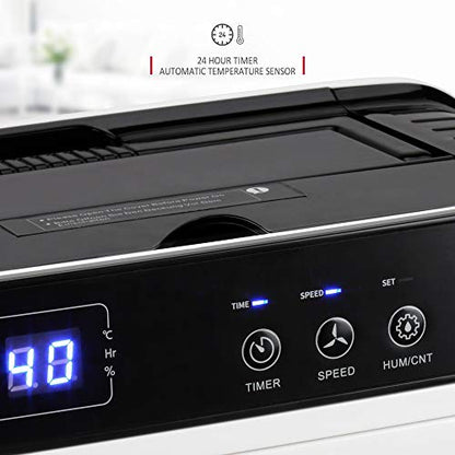 NETTA 12 L/day Energiesparender Luftentfeuchter – digital Control Panel