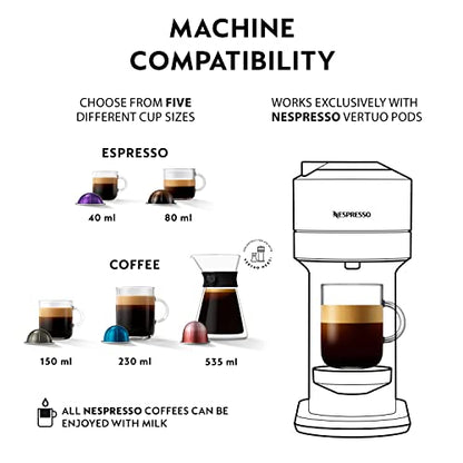 Nespresso Vertuo Next automatic Kapsel-coffee machine for Americano