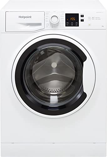 Hotpoint NSWA845CWWUKN 8 kg Waschmachine 1400 U/min Energieeffizienzklasse B White 1400 U/min