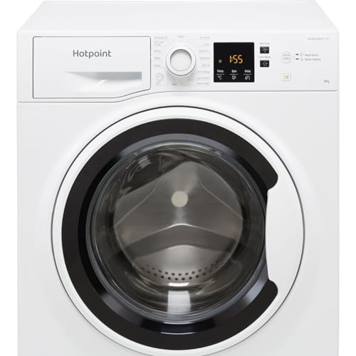 Hotpoint NSWA845CWWUKN 8 kg Waschmachine 1400 U/min Energieeffizienzklasse B White 1400 U/min