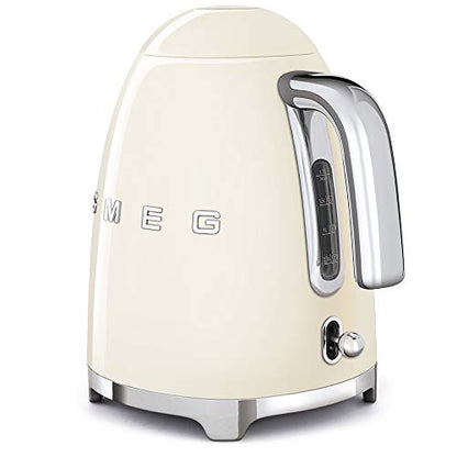 Smeg KLF03CRUK 50's Retro Style Aesthetic Cream waterkocher – 1.7 L