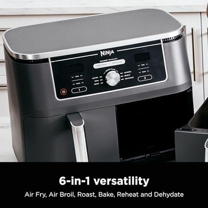Ninja DZ401 Foodi 10 Quart 6-in-1 Dualzone XL 2-Korb air fryer